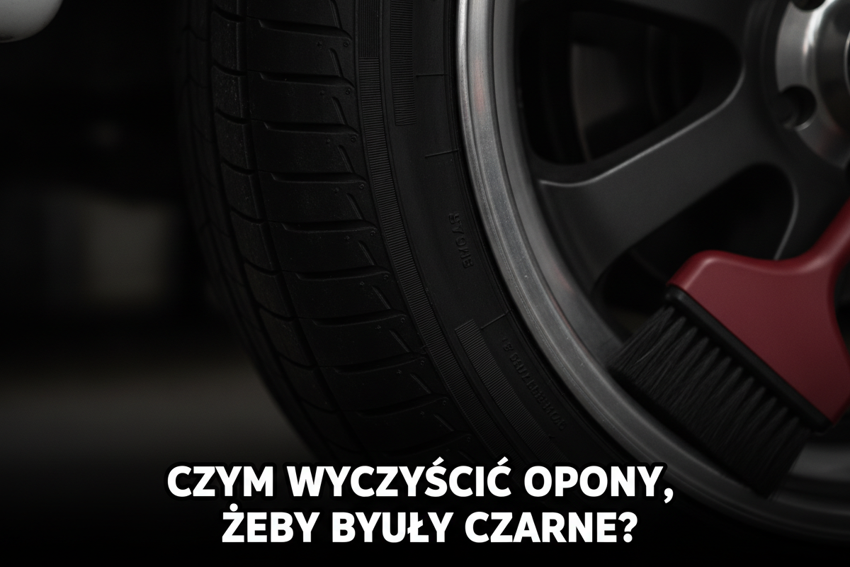 Czym wyczyścić opony, żeby były czarne? Czym wyczyścić opony, żeby były czarne?